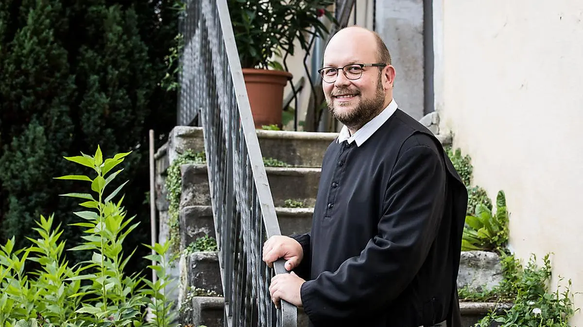 Seit 18. Juli steht Pater Marian Kollmann (37), Stiftspfarrer von St. Paul und Pfarrer von St. Georgen, dem Benediktinerstift als neuer Administrator vor