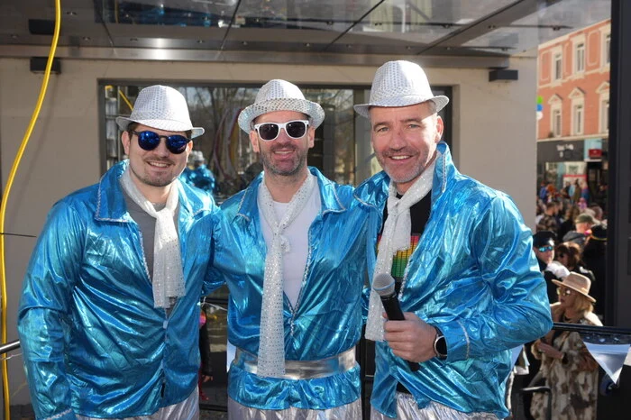 DJ Tom Evo und die Moderatoren Martin Moser und Joschi Peharz.