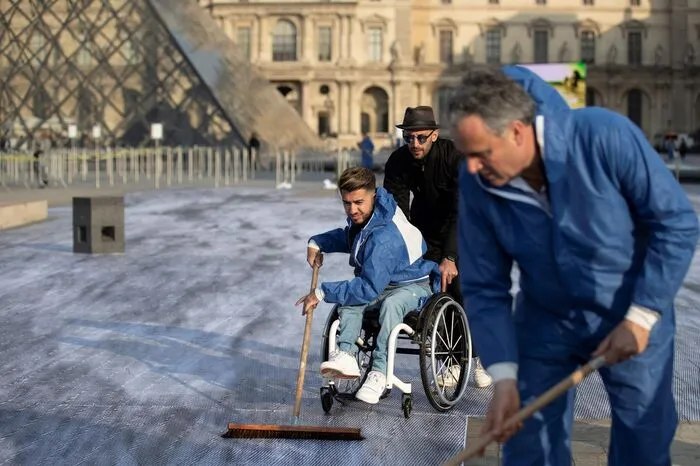 Dabei handelte es sich um die größte Foto-Collage des Franzosen.