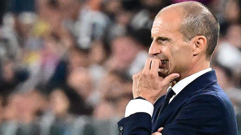 Auch für Juventus-Turin-Trainer Massimiliano Allegri läuft es nicht