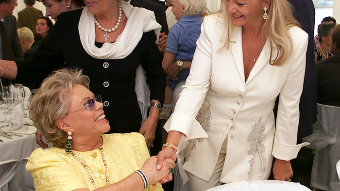 Heidi Goëss-Horten war gern gesehener Gast in der High Society - hier mit den Unternehmerinnen Ingrid Flick und Inge Unzeitig