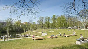Die neue Augartenbucht ist Schauplatz beim steirischen herbst