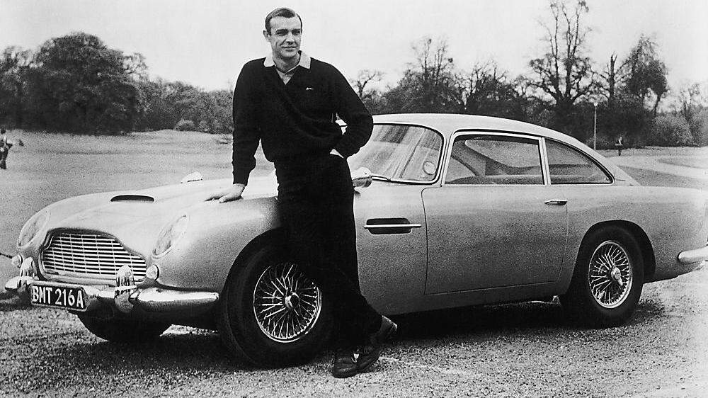 Im Film „Goldfinger“ von 1964 hatten Sean Connery und der Aston Martin DB5 ihren ersten gemeinsamen Auftritt