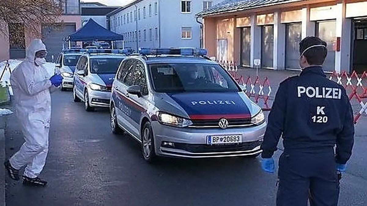 Im Vorjahr standen Polizeiautos in der internen Villacher Teststation zeitweise sogar in der Schlange