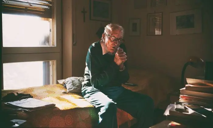 Der Schrift­stel­ler Boris Pahor er­leb­te als sechs­jäh­ri­ger Bub den Brand des slo­we­ni­schen Volks­hau­ses in Tri­est am 13. Juli 1920 mit 