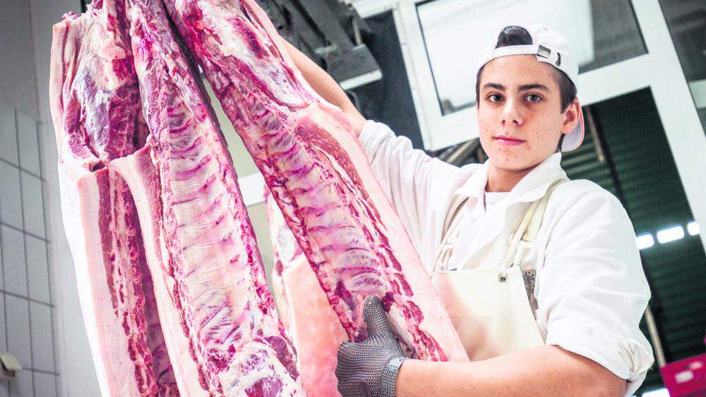 Thomas Derhaschnig ist Fleischer aus Leidenschaft und weiß genau, auf was es in seinem Beruf ankommt