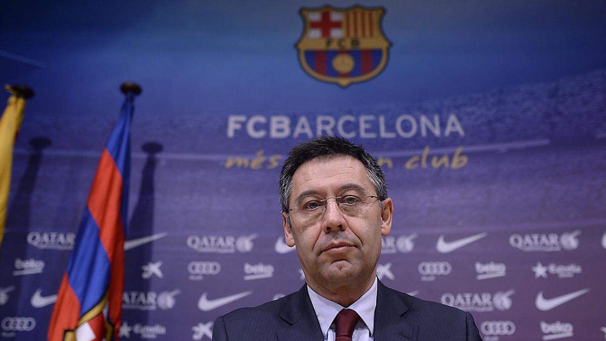 Barca-Präsident Josep Maria Bartomeu