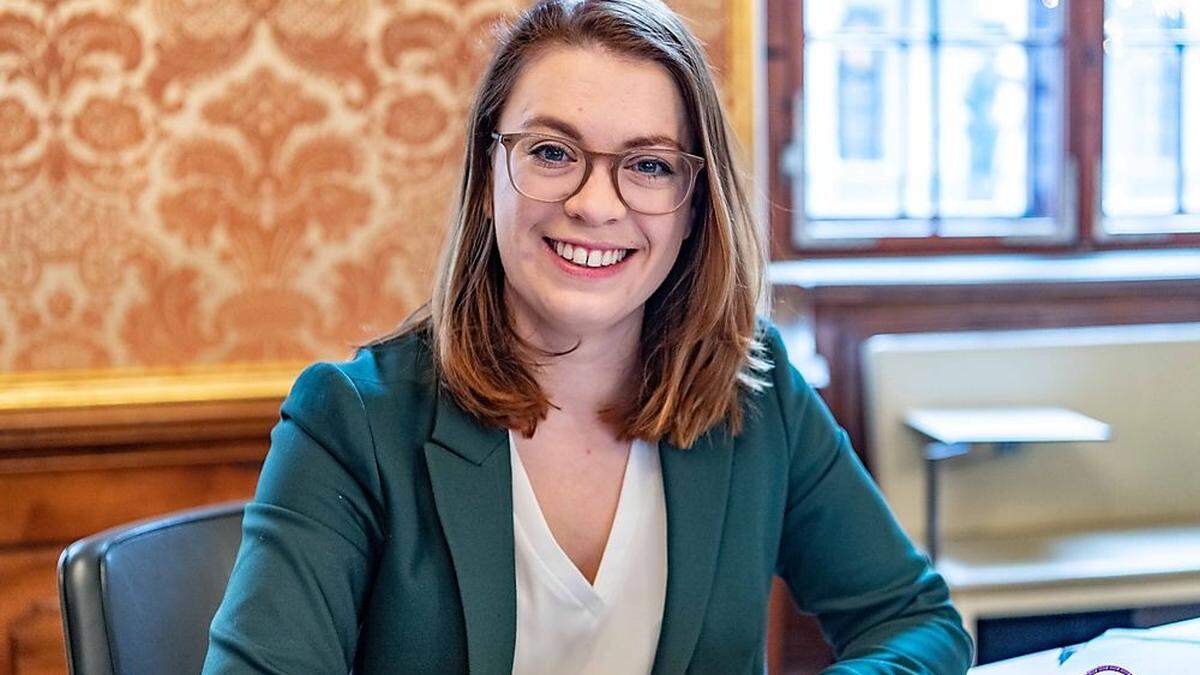 Lara Köck, steirische Landtagsabgeordnete und Mitglied des grünen Bundesvorstandes: &quot;Jetzt einmal verdauen, was heute passiert ist&quot;