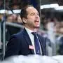 Harry Lange  | LINZ,AUSTRIA,24.OCT.25 - ICE HOCKEY - ICE Hockey League, EHC Black Wings Linz vs Graz 99ersz. Image shows head coach Harry Lange (99ers).
Photo: GEPA pictures/ Christian Moser