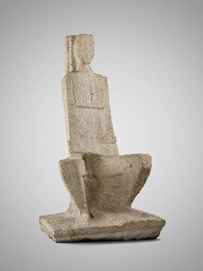 Fritz Wotruba, Große sitzende Figur („Menschliche Kathedrale“), 1949