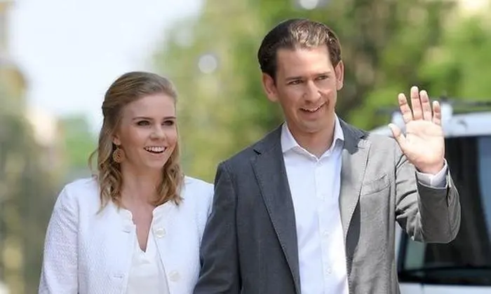 Kanzler Sebastian Kurz mit seiner langjährigen Freundin Susanne Thier