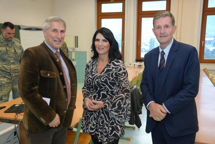 Ernst Hans Lackinger, Sonja Berger und Klaus Brandner