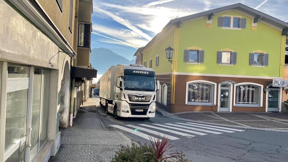 Die Umfahrung soll vor allem das Ortszentrum Greifenburg vom Autoverkehr entlasten