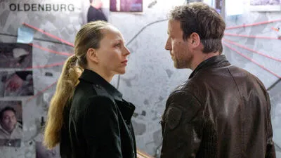Falke (Wotan Wilke Möhring) und Katharina Lorenz (Petra Schmidt-Schaller) 