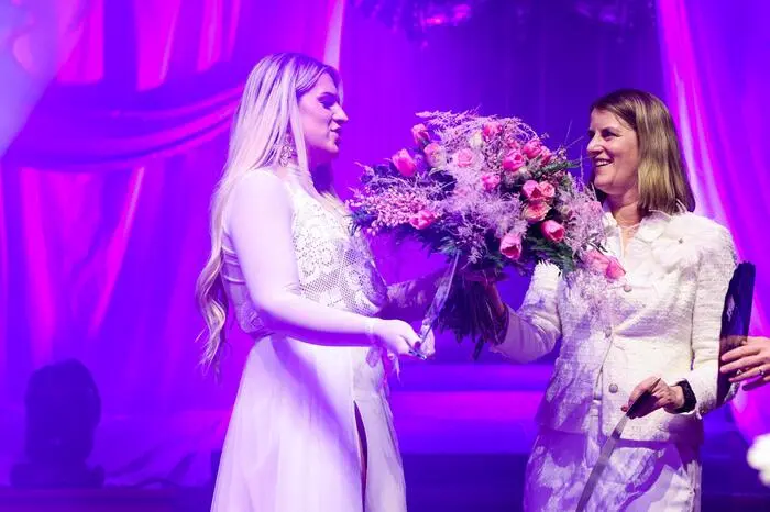Steffi Stankovic durfte sich über den „Courage Award“ freuen