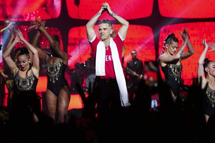 Robbie Williams in Bestform