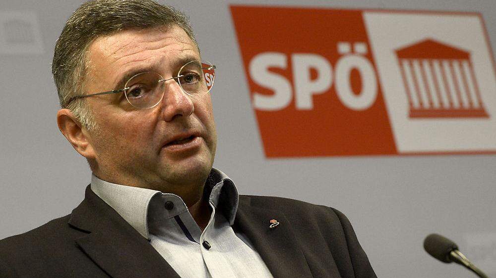 Der stv. SPÖ-Klubobmann Jörg Leichtfried