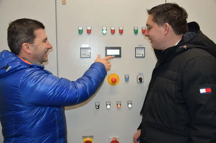 Die Schaltanlage ist per Funk mit dem Wasserwerk Spittal verbunden.