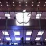 Customers are pictured inside the Apple shop in Hong Kong on October 30, 2019, a day before the citys third-quarter gross domestic product (GDP) figures are released. (Photo by Anthony WALLACE / AFP)