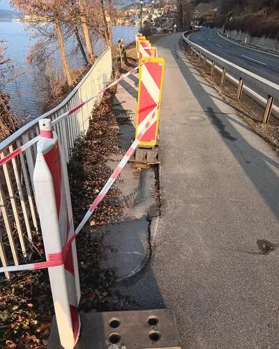 Millstätter See-Radweg zwischen Pesenthein und Millstatt wird saniert