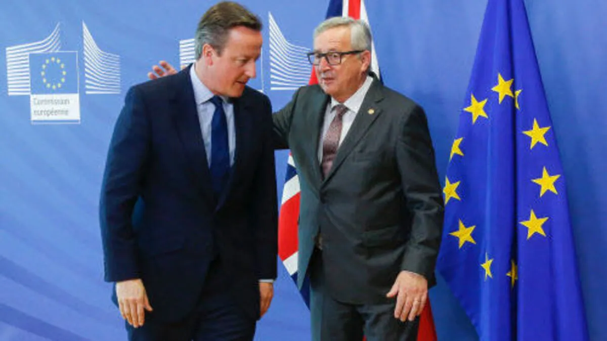 David Cameron und Jean-Claude Juncker