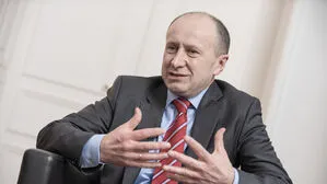 Der ukrainische Botschafter Vasyl Khymynets