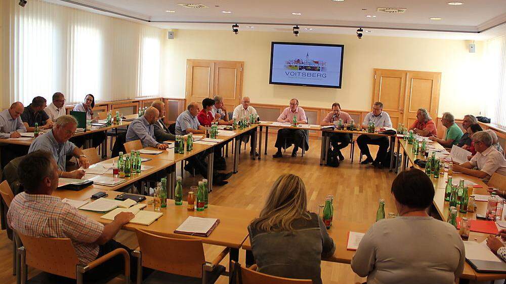 Im Gemeinderat Voitsberg wurde der Grundsatzbeschluss für Gespräche mit der Stadt Bärnbach getätigt