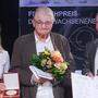 Corti-Preisträger Peter Turrini mit Gabriele Hofer Stelzhammer und Michael Sturm