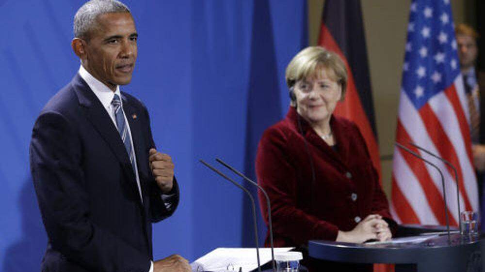 Obama findet lobende Worte für Angela Merkel
