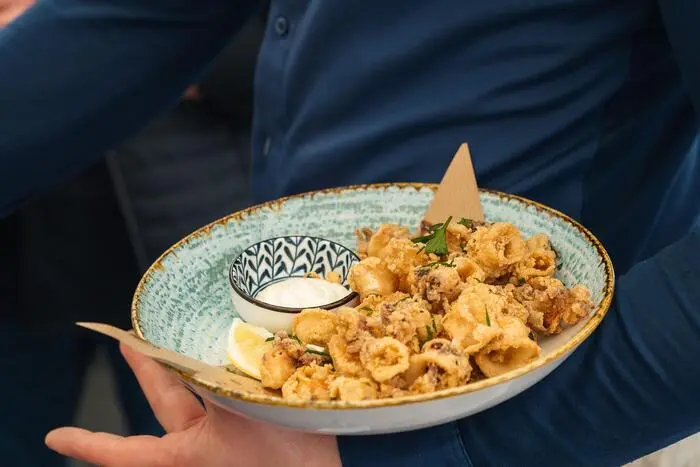 ... perfekt zu einem Fritto Misto Deluxe ...