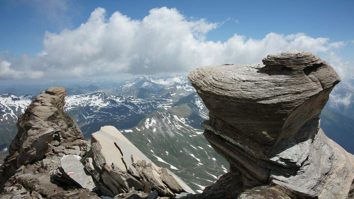 Felsstürze wie an der Geiselspitze bei Mallnitz sind dramatische Folge des Klimawandels