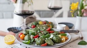 Frühlingserwachen: Mini Bärlauch Knödel