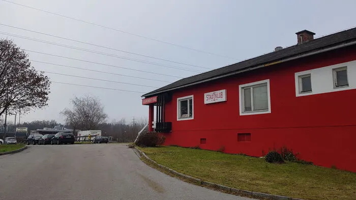 Die Gegend rund um das Trainingszentrum des GAK in Weinzödl...