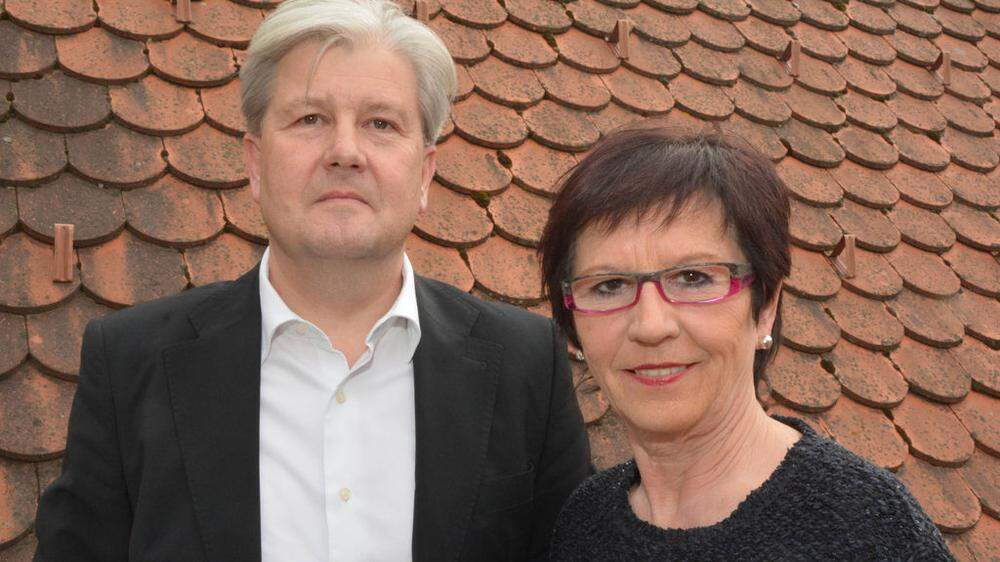 Rücktritt: Erich Brugger und Anna Baier
