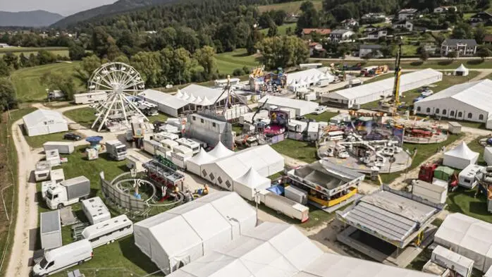 Luftbild Marktgelände