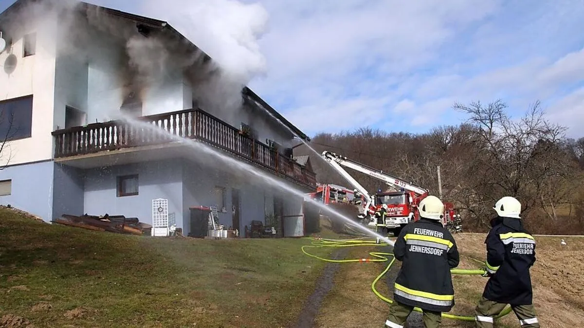 Zwei Feuerwehren waren im Einsatz