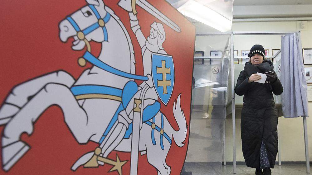 Die zweite Runde der Parlamentswahl in Litauen ging am Sonntag über die Bühne