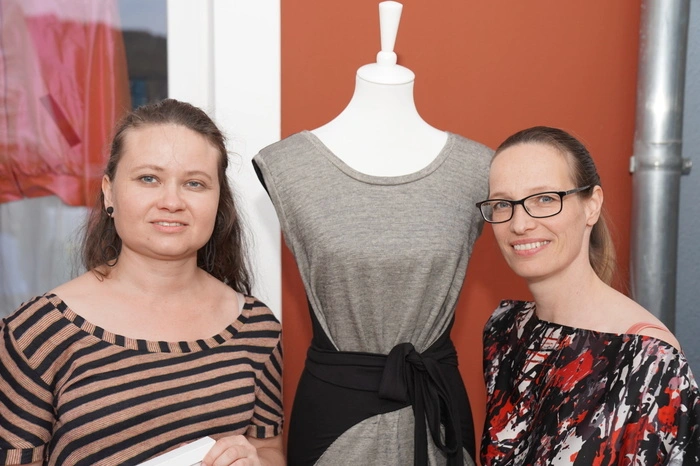 Modedesignerinnen Friedrun Natmessnig und Birgit Moser