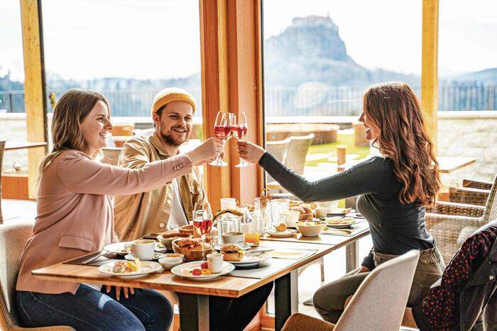 Das Genusshotel Riegersburg ist nicht nur an Feiertagen, sondern täglich geöffnet