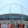 In Englands Nationalstadion darf vor Samstag niemand auf den Rasen