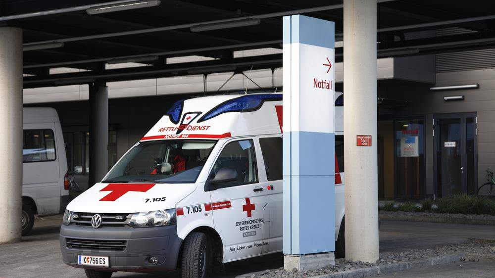 Die verletzten Personen wurden in das Klinikum Klagenfurt gebracht