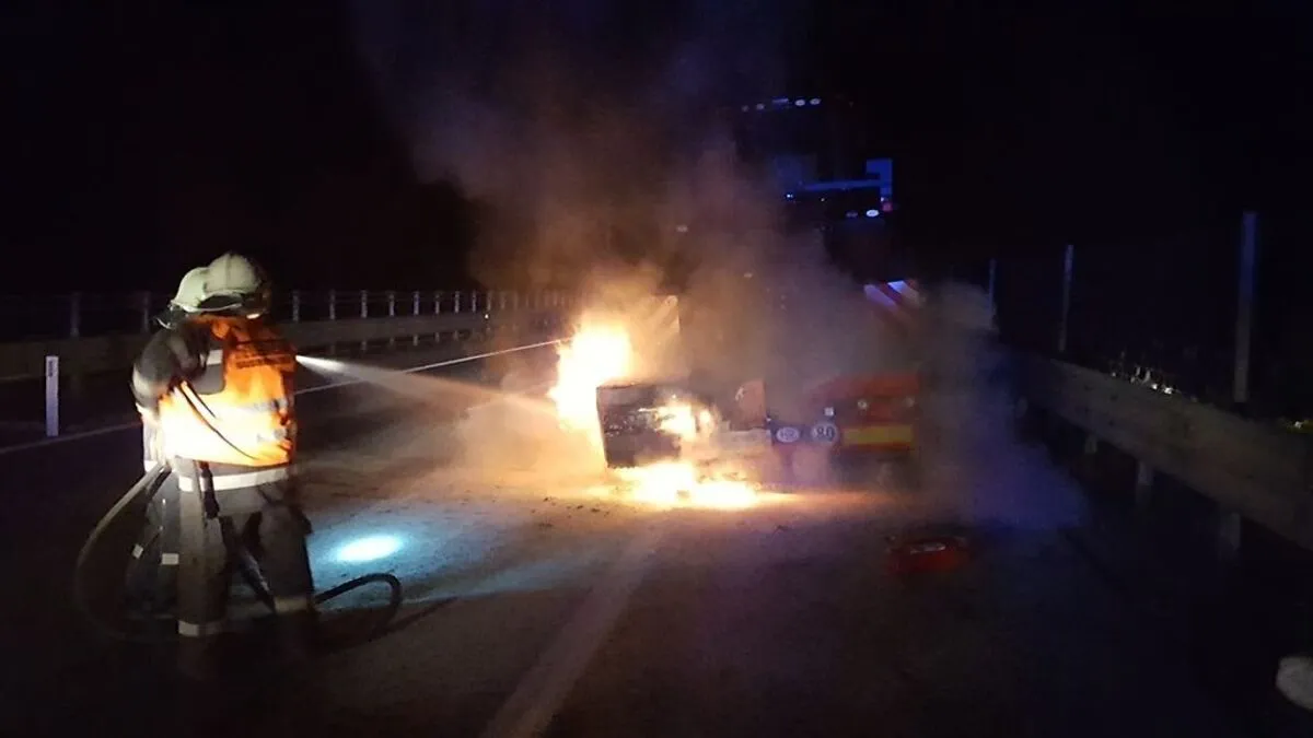 Die Feuerwehren Gaishorn und Trieben standen im Einsatz