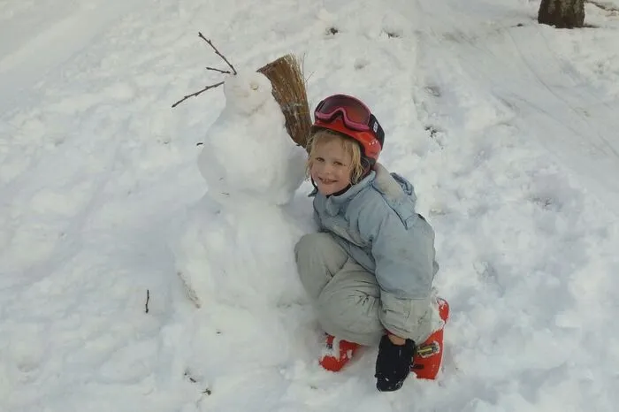 Elisabeth aus Leutschach und mit dem Schneemann Olaf aus Arendelle