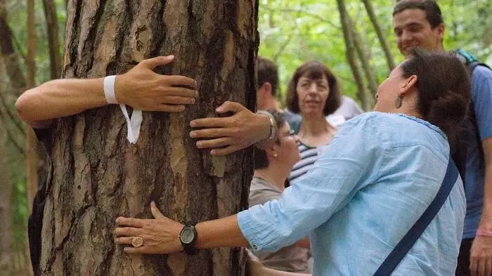Bei der Wanderung werden alle Sinne eingesetzt!