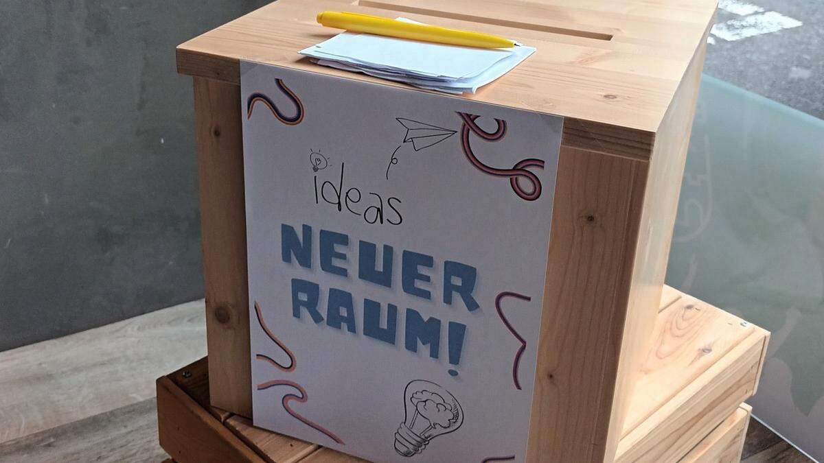 Schon werden Ideen für die Neugestaltung der Räume gesucht