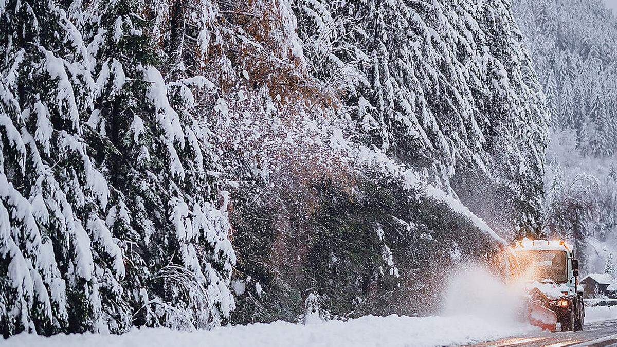 Bis zum 31. März 2020 hat der Winterdienst 24-Stunden-Bereitschaft