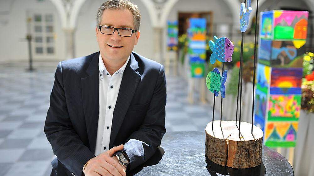 Martin Kulmer, ab April neuer Bürgermeister der Bezirksstadt St. Veit