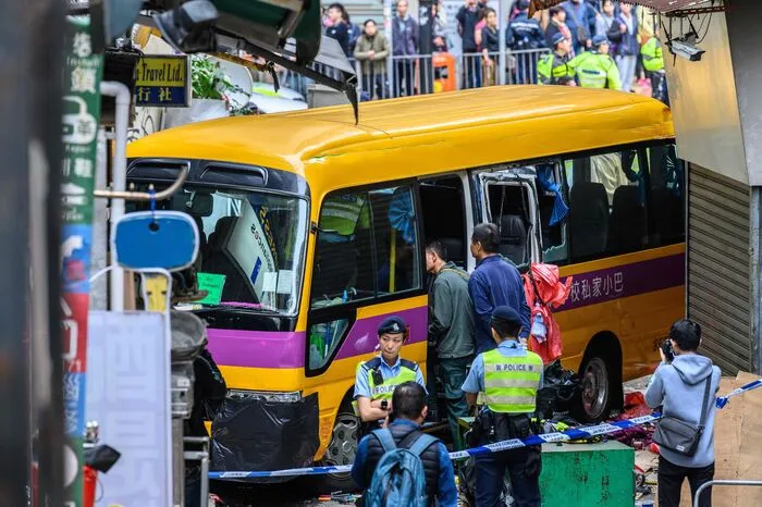 Erst am 30. November sind beim Unfall eines Reisebusses mit einem Taxi in Hongkong fünf Menschen ums Leben gekommen.