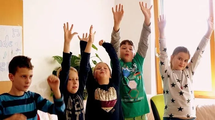 Kinder der NMS Sinabelkirchen zeigten ihr Programm aus Musik und Tanz