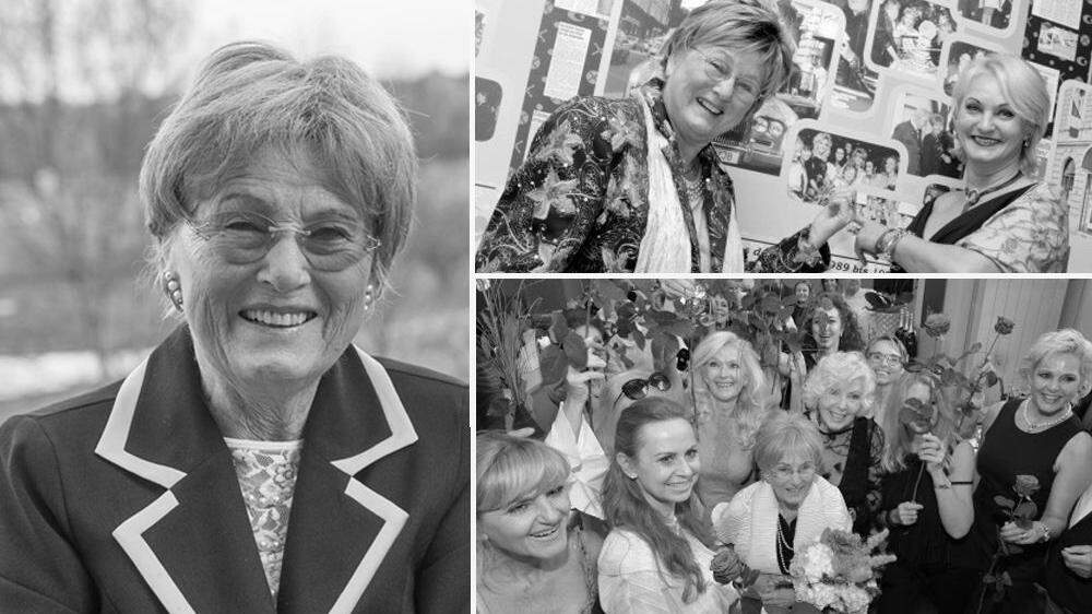 Elfi Ortner feierte jedes Jahr im Kreis ihrer Missen ihren Geburtstag - der 98. war der letzte, ein Monat später schlief sie friedlich ein